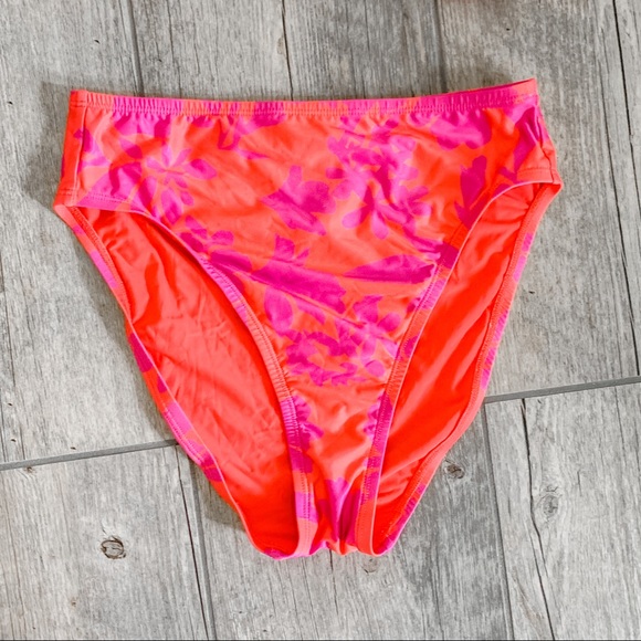 👙SALE $30 👙 NBW Pink high waisted swimsuit Bikini - Picture 2 of 7